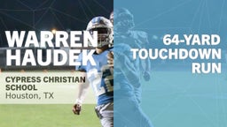 64-yard Touchdown Run vs Houston Christian 