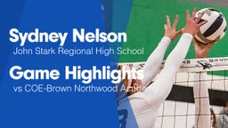 Game Highlights vs COE-Brown Northwood Academy