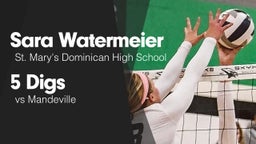 5 Digs vs Mandeville 