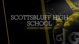 Rashad Madden's highlights Scottsbluff High School