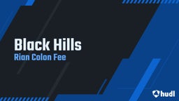 Rian Colon fee's highlights Black Hills