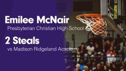 2 Steals vs Madison Ridgeland Academy