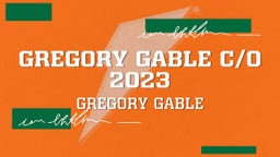Gregory Gable C/O 2023