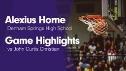 Game Highlights vs John Curtis Christian 