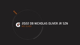 2022 DB Nicholas Oliver Jr SZN
