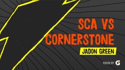 Jadon Green's highlights  SCA vs Cornerstone Spartans