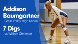 7 Digs vs William Chrisman 