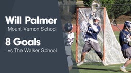 8 Goals vs The Walker School