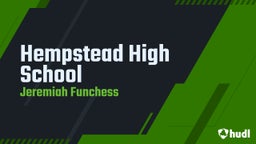 Jeremiah Funchess's highlights Hempstead High School