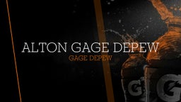 Gage Depew's highlights alton gage depew 