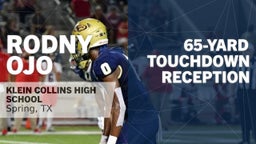 65-yard Touchdown Reception vs The Woodlands 