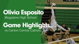 Game Highlights vs Canton Central Catholic