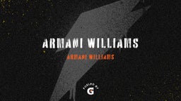 Armani Williams 
