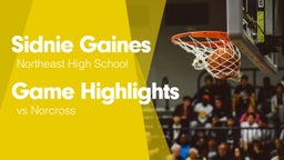 Game Highlights vs Norcross 