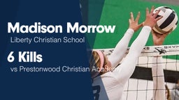 6 Kills vs Prestonwood Christian Academy