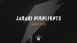 Jabori Potts's highlights jabari highlights 