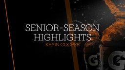 Senior-Season Highlights
