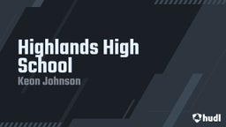 Keon Johnson's highlights Highlands High School