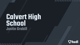Justin Grabill's highlights Calvert High School