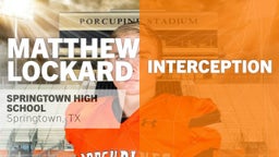  Interception vs Burkburnett High