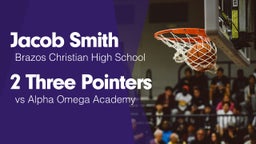 2 Three Pointers vs Alpha Omega Academy