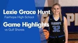 Game Highlights vs Gulf Shores 