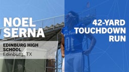 42-yard Touchdown Run vs Pharr-San Juan-Alamo 