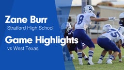 Game Highlights vs West Texas 