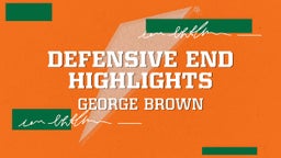 Defensive end Highlights