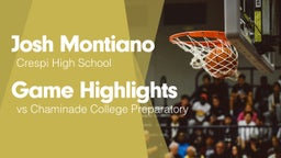 Game Highlights vs Chaminade College Preparatory