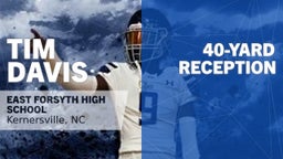 40-yard Reception vs South Iredell 