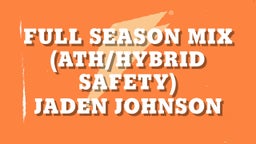 Full Season Mix (Ath/Hybrid Safety)