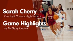 Game Highlights vs McNairy Central 