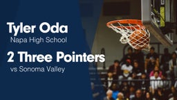 2 Three Pointers vs Sonoma Valley 
