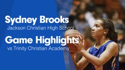 Game Highlights vs Trinity Christian Academy 