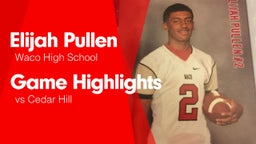 Game Highlights vs Cedar Hill 