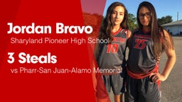 3 Steals vs Pharr-San Juan-Alamo Memorial 