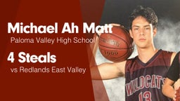 4 Steals vs Redlands East Valley