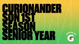 CurionAnderson 1st season senior year