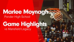 Game Highlights vs Mansfield Legacy