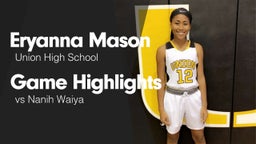 Game Highlights vs Nanih Waiya 