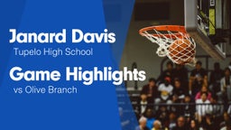 Game Highlights vs Olive Branch 