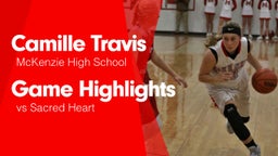 Game Highlights vs Sacred Heart 