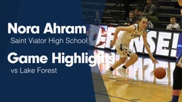 Game Highlights vs Lake Forest