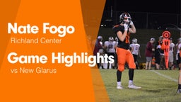 Game Highlights vs New Glarus 