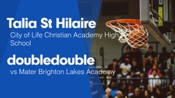 Double Double vs Mater Brighton Lakes Academy