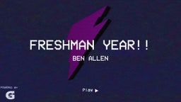 freshman year!!