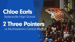 2 Three Pointers vs Murfreesboro Central Magnet