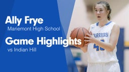 Game Highlights vs Indian Hill 