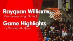 Game Highlights vs Christian Brothers 